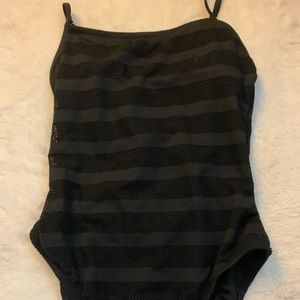 Black mesh swimsuit from Shade n Shore!